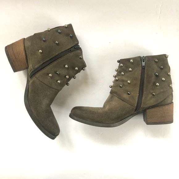 MIA | Shoes | Mia Sheridan Marlo Multicolor Studded Bootie  Mia Sheridan Marlo Multicolor Studded Bootie